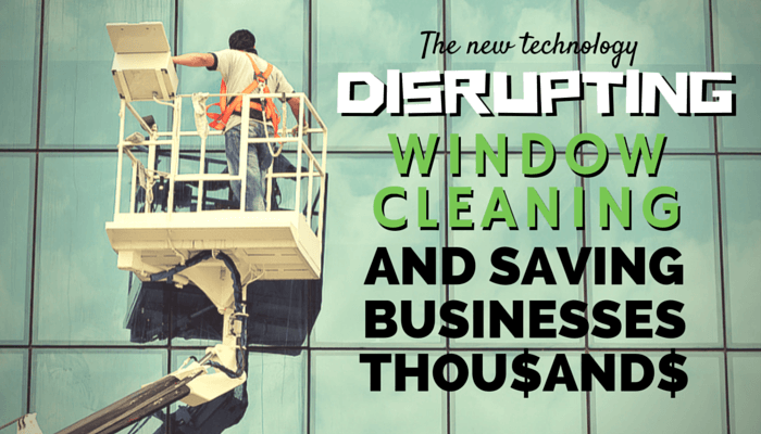 Disrupting window cleaning